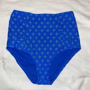 Aerie high waisted swim bottoms.